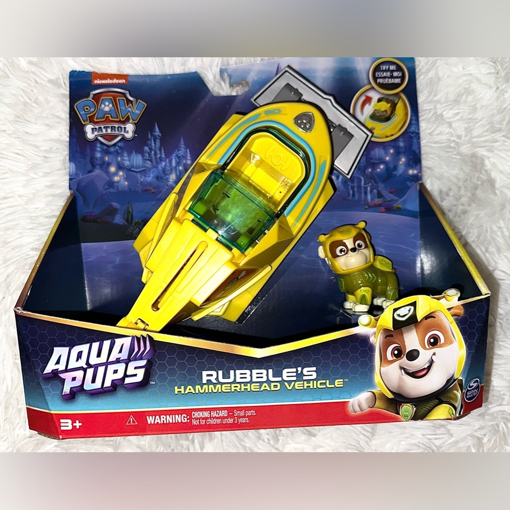 NWT. Paw Patrol Aqua Pups toy.